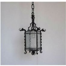 Zwart stalen hanglamp 
